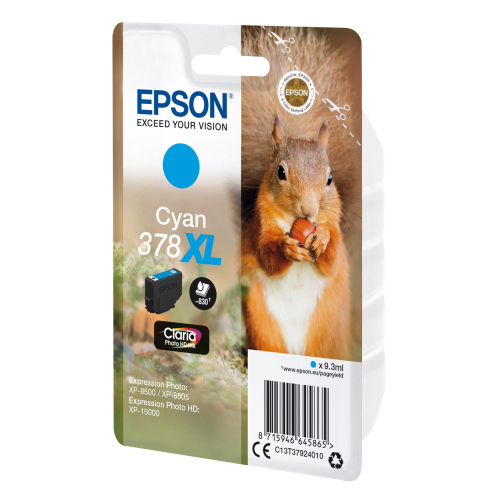 EPSON CART INK CIANO SCOIATTOLO 378XL